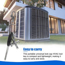 Universal HVAC Refrigerant Locking Cap Key-4