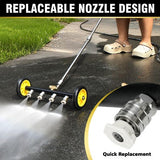 2-in-1 Pressure Washer Undercarriage Cleaner and Water Broom Attachment