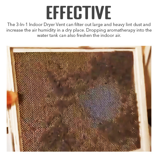 3-in-1 Indoor Dryer Vent