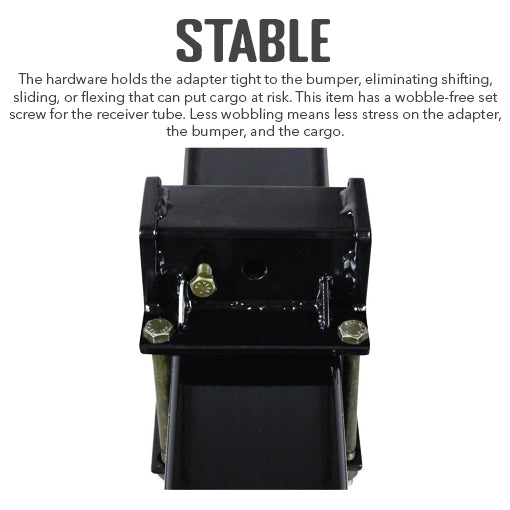 4x4" RV Bumper Receiver Adapter