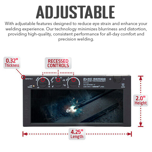 Auto-Darkening Welding Lens