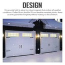 Decorative Magnetic Hardware Steel Doors-5