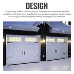 Decorative Magnetic Hardware Steel Doors