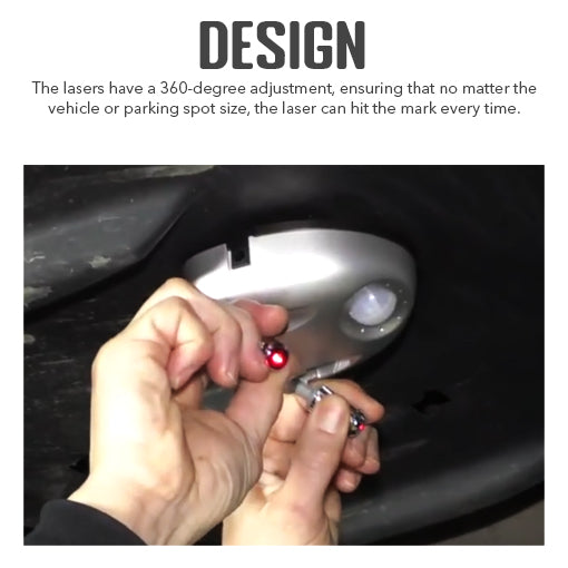 Dual Laser Garage Parking System