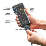 Electric Brake Force Meter with Dynamic Load Simulation and Circuit Testing