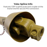 PTO Driveline 540 RPM Replacement