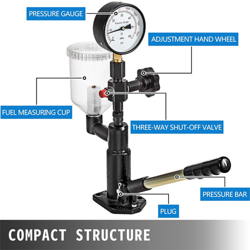 Diesel Fuel Injector Tester