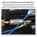 R134a Visual Inspection Sight Glass-5
