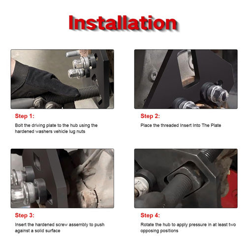 Lug Hub Remover Tool