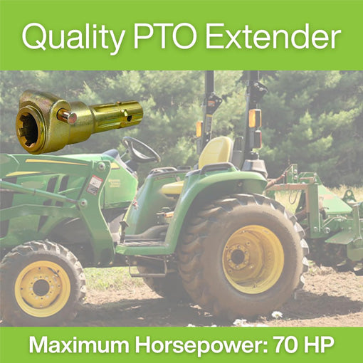 1-3/8" & 6 Spline Tractor PTO Extender
