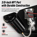 200PSI 3/8 NPT Heavy Duty Air Train Horn/Air Ride Suspension Compressor-5