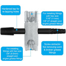 4 Way Zerk Grease Fittings Removal Tool-5