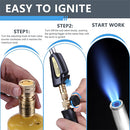 Soldering Welding Torch (Fuel by MAPP, Map/Pro,Propane)-5