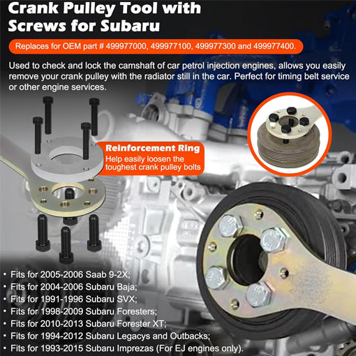 Intake/Exhaust Cam Sprocket Tool Kit