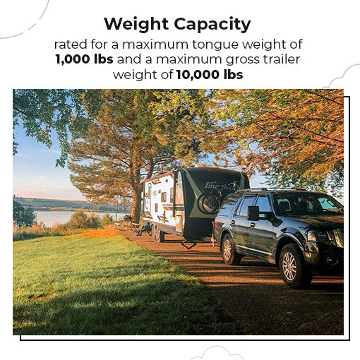 Anti-Rattle Silent Trailer Hitch Ball Mount