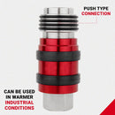 5-in-1 Universal Safety Exhaust Quick-Connect Coupler-5