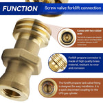 Forklift Propane Tank Connector