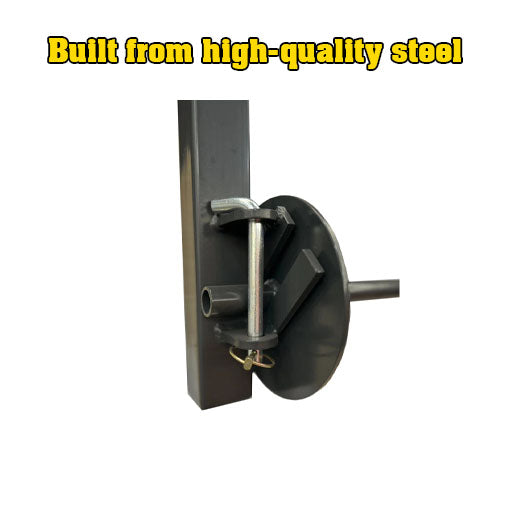 Hitch-mounted Barb Wire Unroller