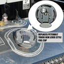 Non-Locking Aluminum Lever Style Diesel Fuel Cap for Peterbilt-5