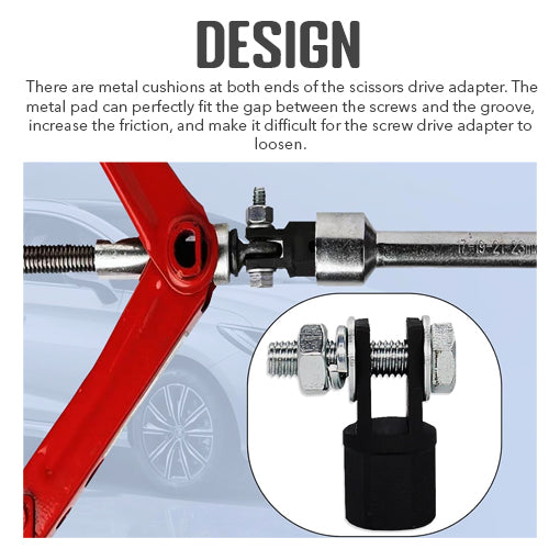 Quick Car Scissor Jack Adapter