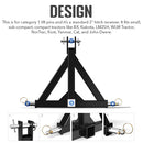 Tractor 3 Point Receiver Trailer Hitch-5