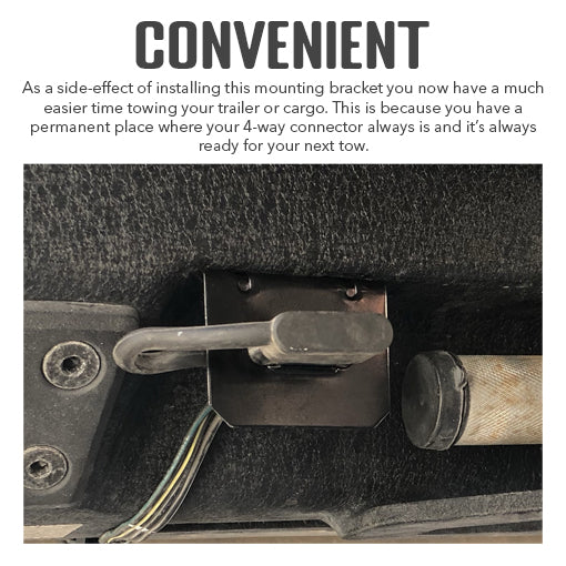 Trailer Wiring Harness Mounting Bracket