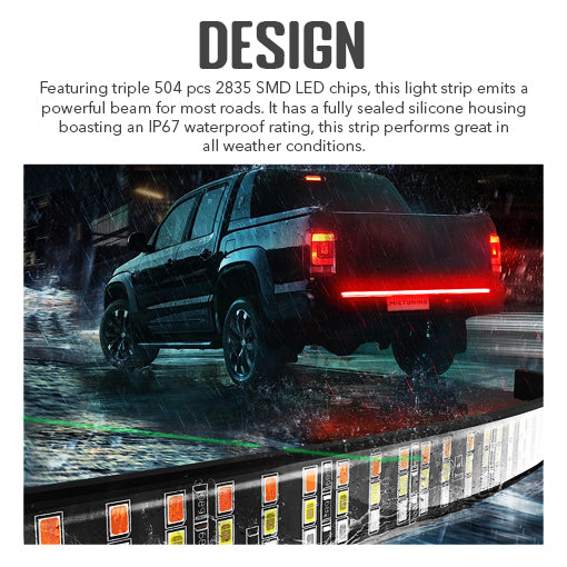 Waterproof Tailgate Light Strip