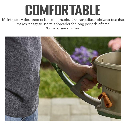 Wide Coverage Handheld Spreader