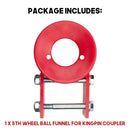 5th Wheel Ball Funnel for Kingpin Coupler-8