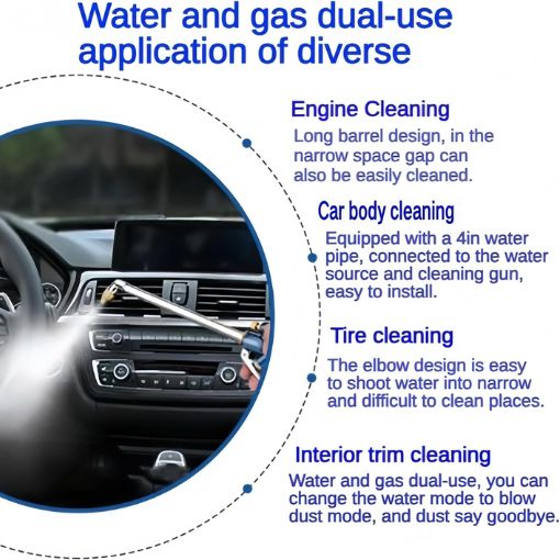 2-in-1 Pressure Washer Engine Cleaning Sprayer Tool