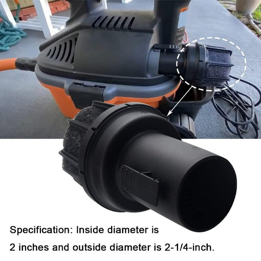 2.5" Wet/Dry Vacs Muffler/Diffuser