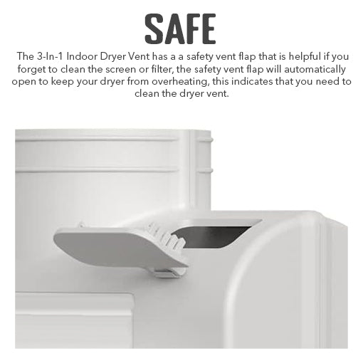 3-in-1 Indoor Dryer Vent