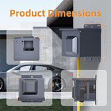 30 Amp RV Power Outlet Box with Breaker