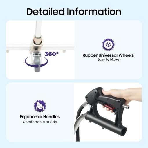 39-inch Heavy Duty Pressure Washer Surface Cleaner