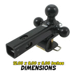 6-Way Multi-Hitch Ball Mount