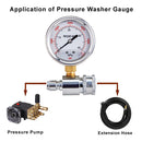 6000 PSI Pressure Washer Gauge-6