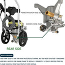 7/8" Shaft Vertical Pressure Washer Pump Replacement 3400 PSI-6