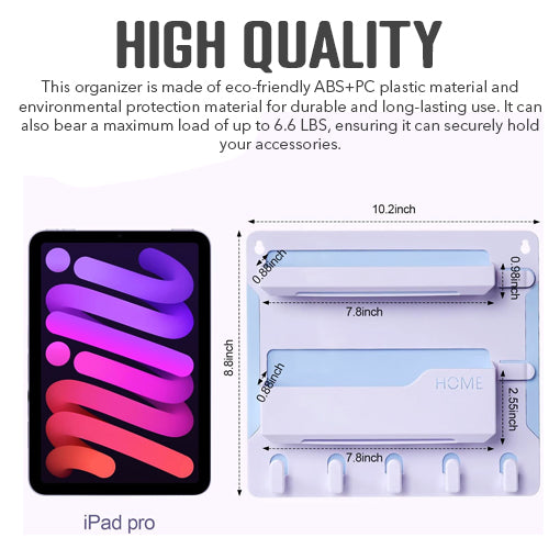 Bedside Shelf Wall Mount Organizer