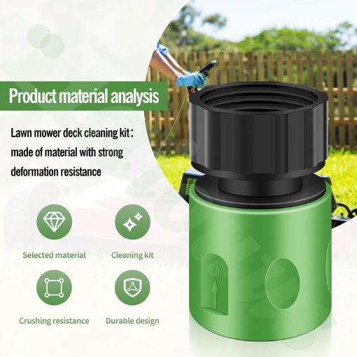 Deck Wash Kit for Lawn Mowers and Tractors