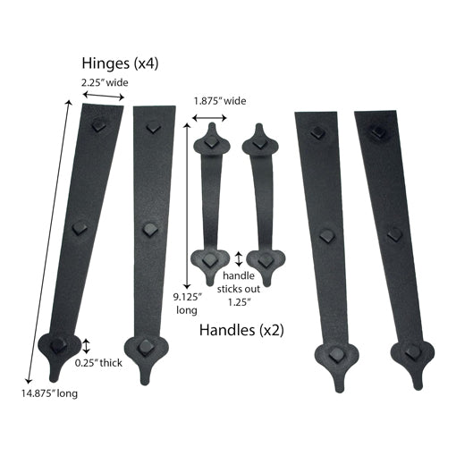 Decorative Magnetic Hardware Steel Doors