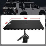 Portable Tailgate Camping Table