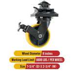ISO Shipping Container Caster Wheels