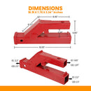 Clamp-On Trailer Hitch-6