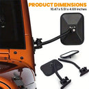 Quick Release Side Mirrors for TJ, JK, JKU-6