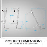 Hitch Mounted Ski & Snowboard Rack