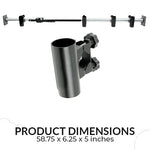 Truck Bed Adjustable Rod Rack Pole Holder