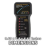 Electric Brake Force Meter with Dynamic Load Simulation and Circuit Testing