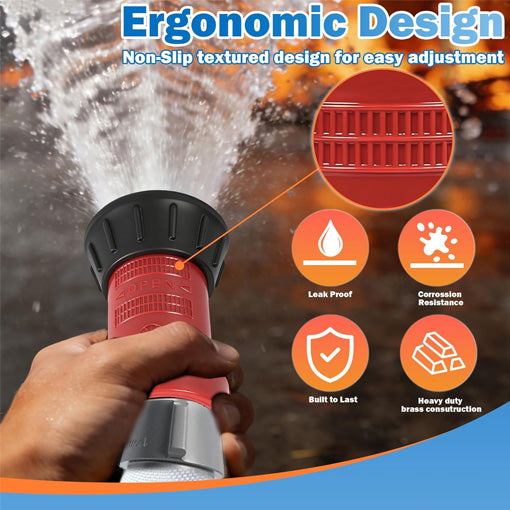 High Pressure Fire Hose Nozzle