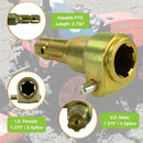 1-3/8" & 6 Spline Tractor PTO Extender-6