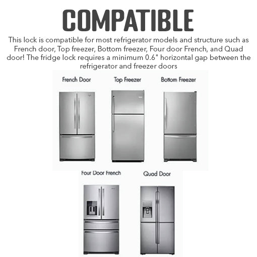 Hassle-free Fridge Lock